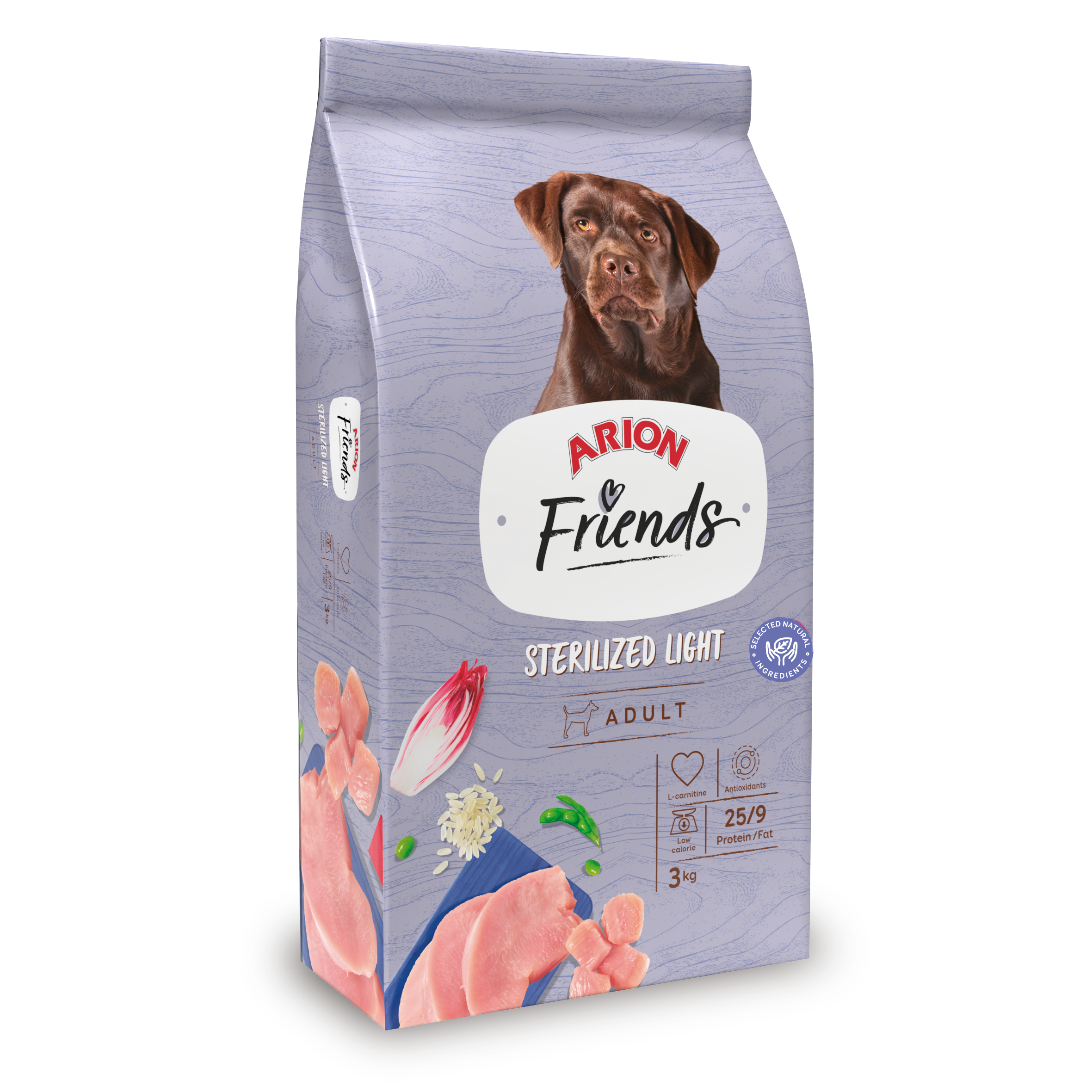 Arion Friends Sterilized Light 3kg